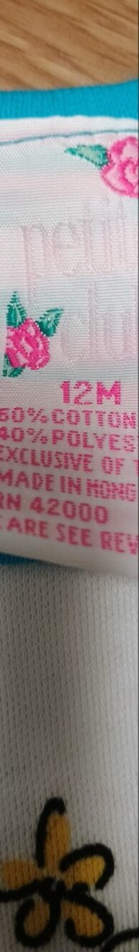 Vintage 1990s Petite Club Children’s Tank Top - Picture 3 of 5